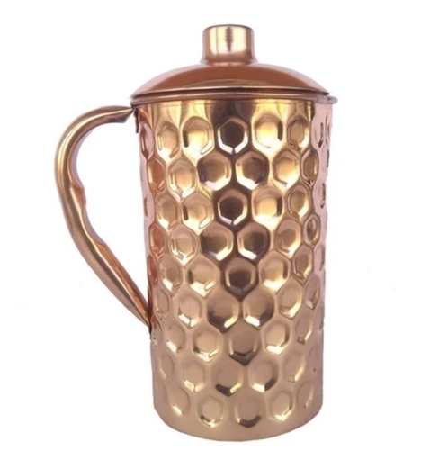 1000ml Copper Diamond Jug