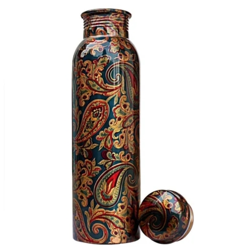 1000ml Printed Copper Water Bottle