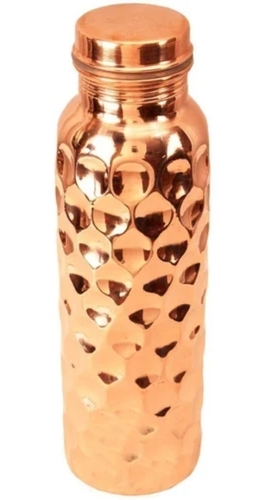 2000ml Diamond Copper Water Bottle