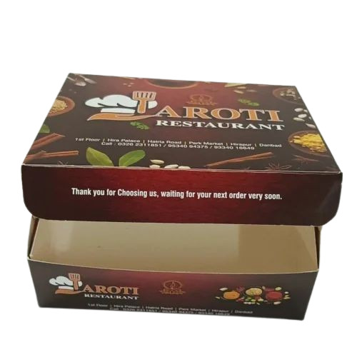 Biryani Packaging Box