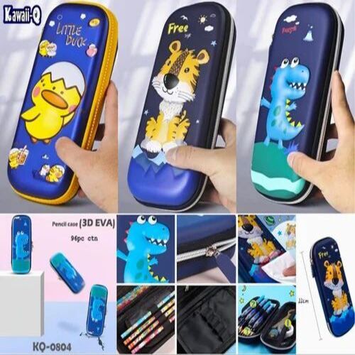 कार्टून प्रिंटेड पेंसिल बॉक्स