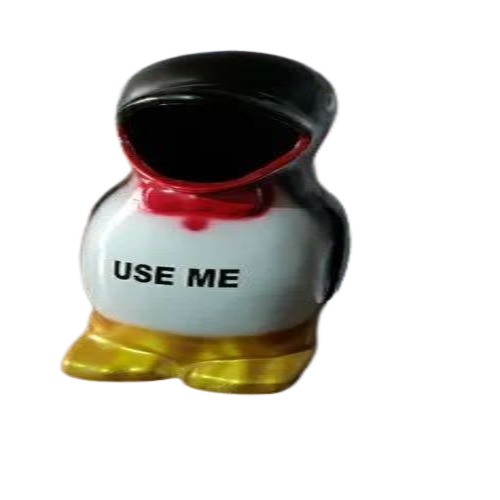 Fiber Dustbin Animal Shape