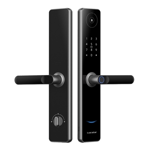 Fingerprint Glass Door Locks - Finish: Good