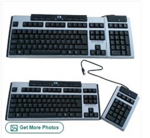HP Modular Wired Keyboard