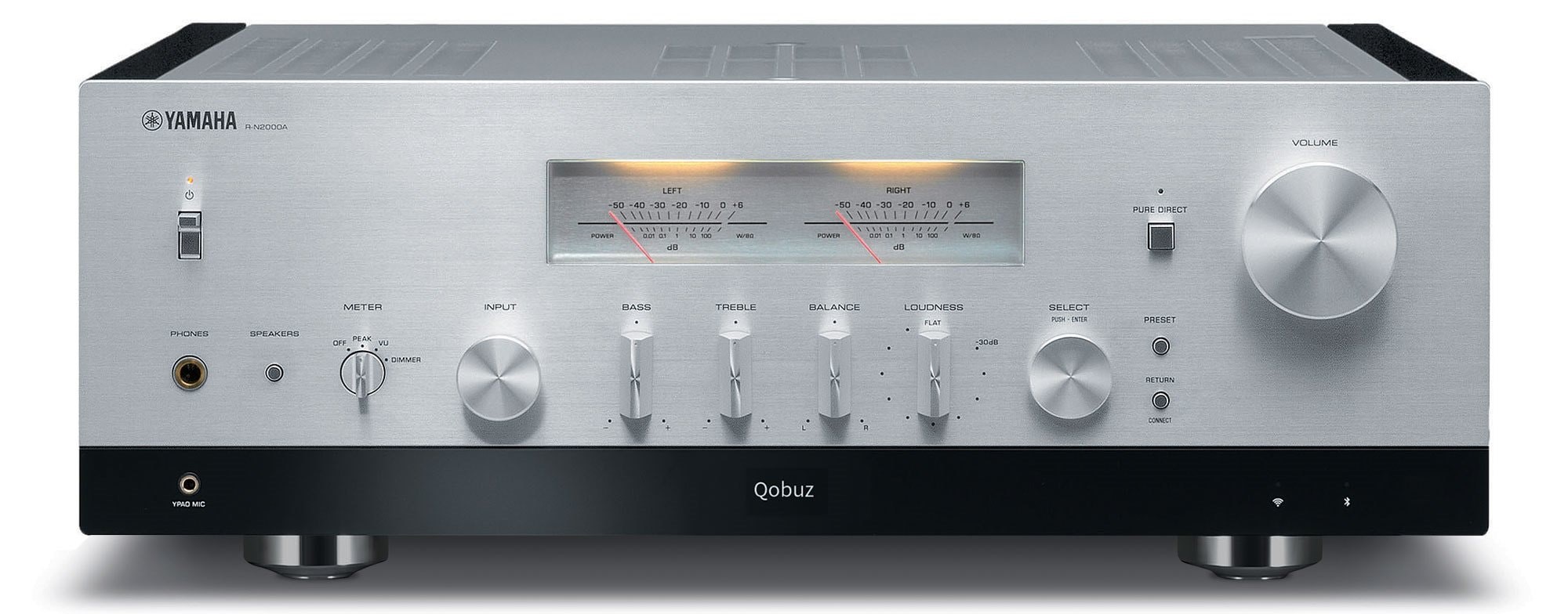 R-N600A Network Receiver with Streaming, Phono and Built-in DAC, Black 