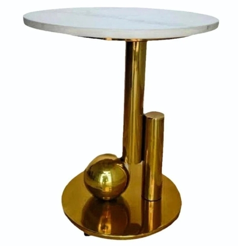 Round Marble Top Coffee Table