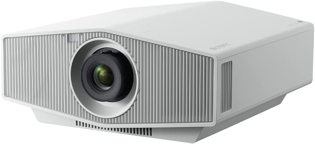 Sony VPL-XW5000ES 4K HDR Laser Home Theater Projector with Native 4K SXRD Panel, White 