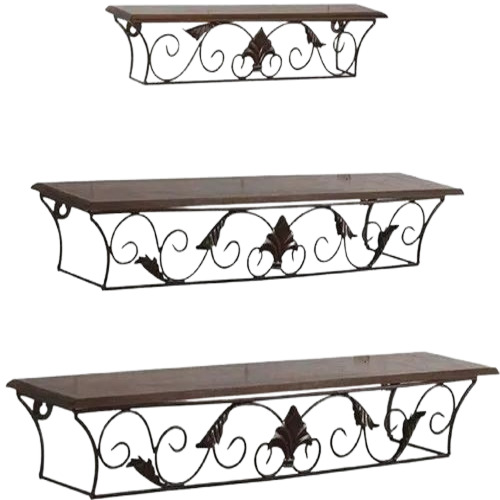 Wooden Wall Mounted Shelf