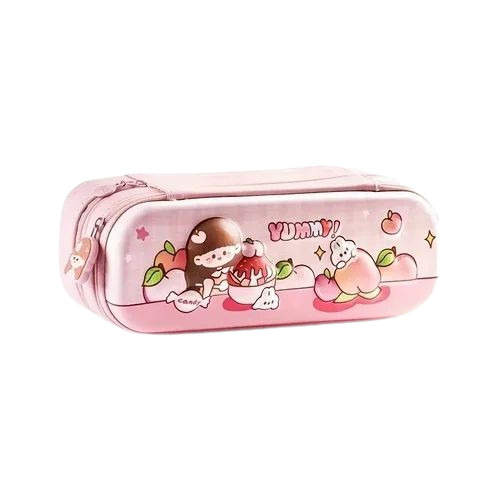 Zipper Printed Pencil Case