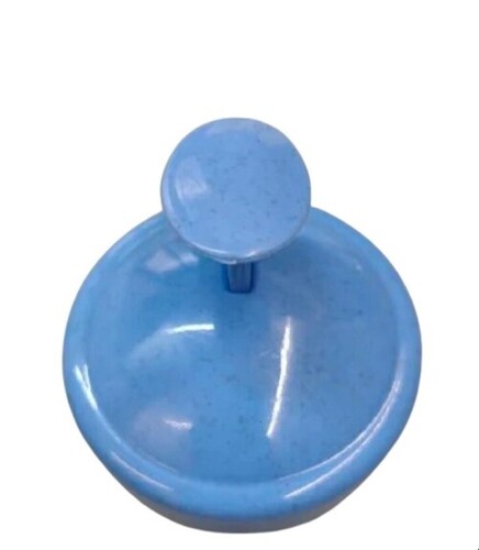 Blue Plastic Massager For Scalp