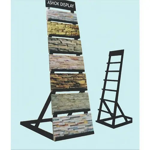 Ceramic Tile Display Stand - Metal Type: Stainless Steel