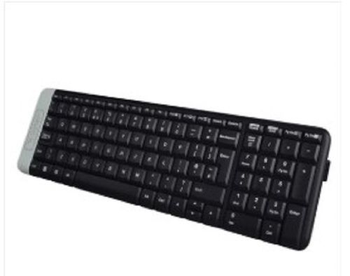 Logitech Wireless Black Keyboard