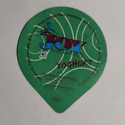 Oval Yoghurt Aluminium Foil Seal
