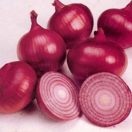 Red Onion - 50mm Pearl Onion, A Grade | Raw Common Shape, Cooked Style