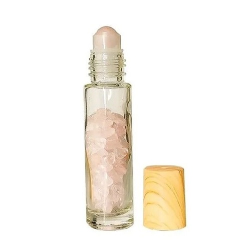 Rose Quartz Roller Bottle Massager