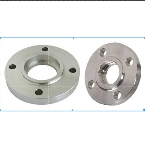 Stainless Steel 304 Flange - Round Shape, Polished Finish | Durable, Corrosion Resistant, High Strength, Rust Free, Commercial Usage