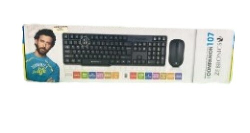 Zebronics Wireless Keyboard Mouse Combo