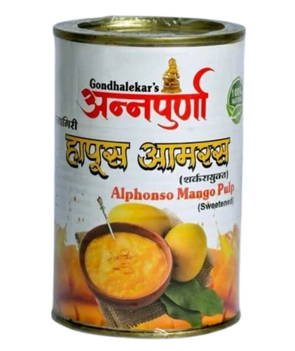 450 Gram Ratnagiri Alphonso Mango Pulp