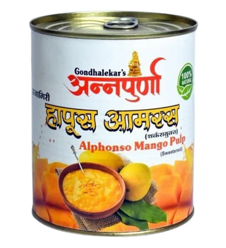 850 Gram Ratnagiri Alphonso Mango Pulp