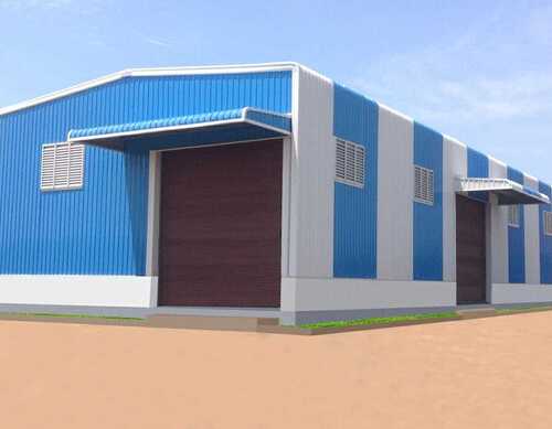 Conventional Industrial Shed - Door Material: Sandwich Board