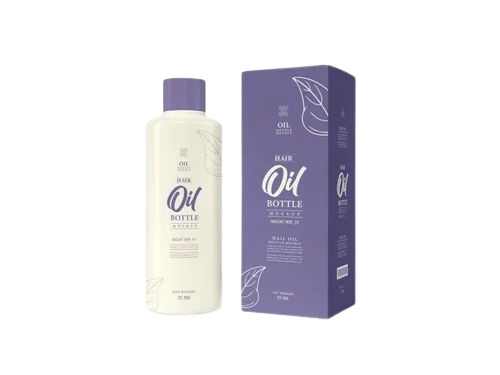 Hair Oil Packaging Box