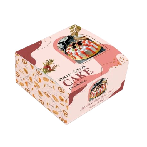 Printed Cake Packaging Box