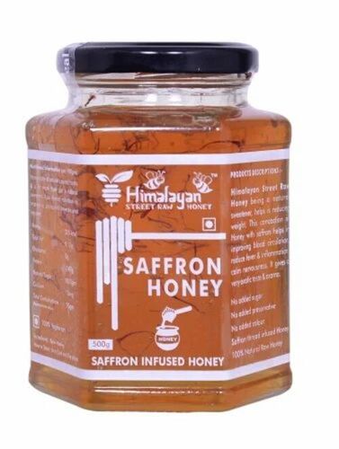 Raw Saffron Honey