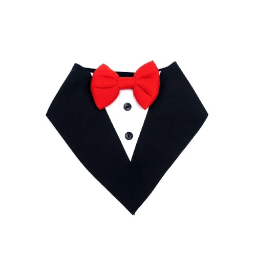Dog Tuxedo Bandana