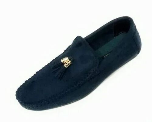 Men Designer Loafers - Color: Blue