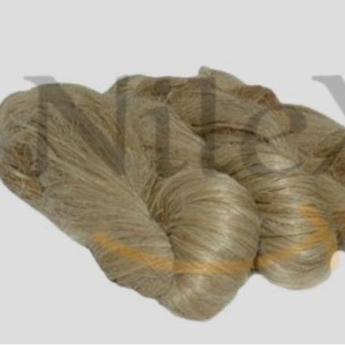 Scutched Flax Fiber