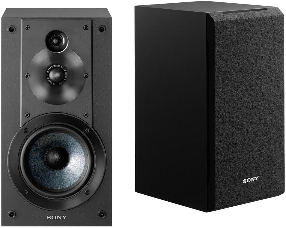 Sony SSCS5 3-Way 3-Driver Bookshelf Speaker System (Pair)