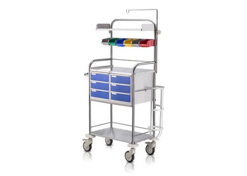 Stainless Steel Crash Cart Trolley