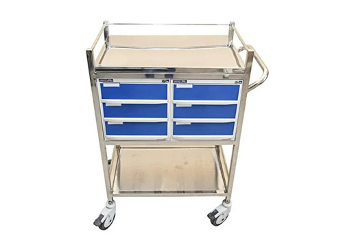 Welltrust Medicine Trolley With Drawer