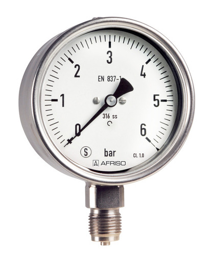 Pressure Gauge - Color: White