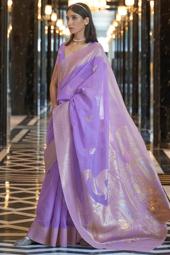 Pure Silk Saree With Designer Pallu