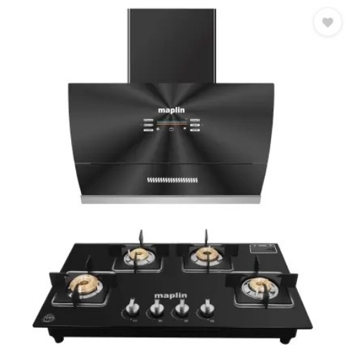 किचन चिमनी और गैस हब