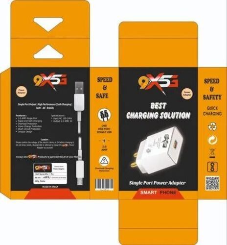 Mobile Charger Packaging Box
