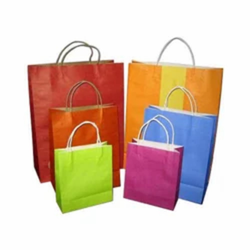 Multicolor Paper Carry Bags
