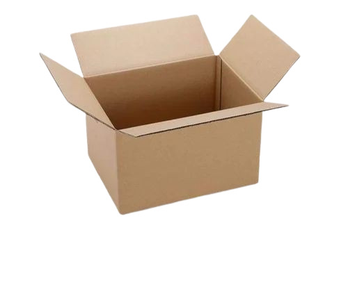 Plain Double Wall 5 Ply Corrugated Packaging Boxes