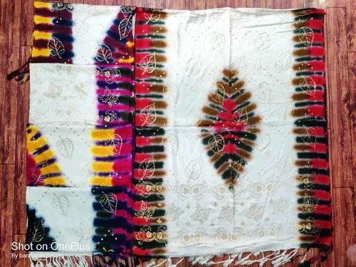 Printed Rayon Stoles - Color: All