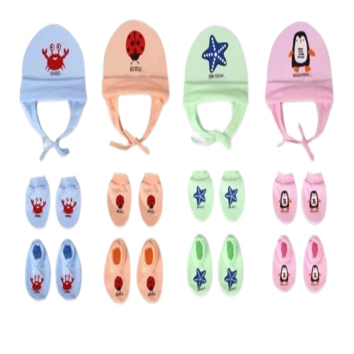 Baby Cap And Bootie Set