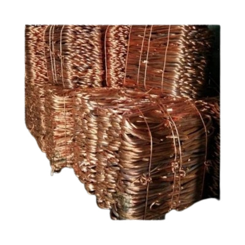 Copper Millberry Wire Scrap - 50 Kilograms Reddish Brown Color 98% Purity Durable and Cost Effective for Recycling