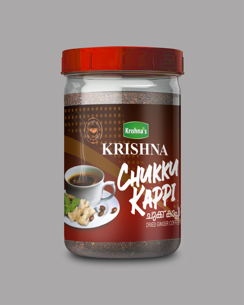 Chukkukappi Dried Ginger Coffee 100gm Jar