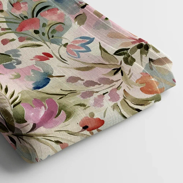 Cotton Digital Printed Fabric 44" Width