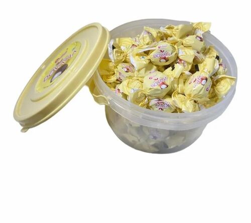 Dovana Premium Chocolate Candy (Kesar Kulfi) - Shape: Ball