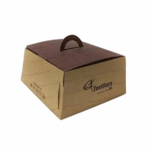 Kraft Paper Cake Packaging Box