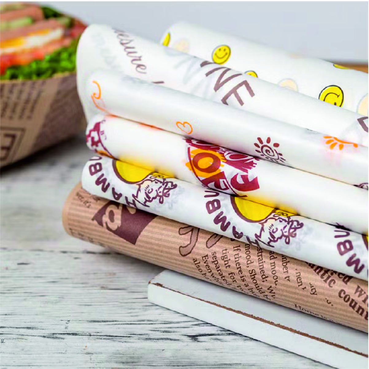 Printed Butter/Tissue Paper 