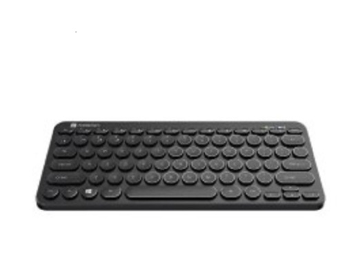 Black Portronics Bubble Wireless Keyboard
