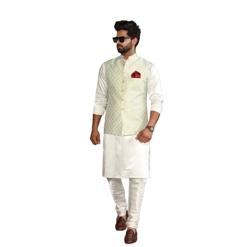 Sleevless Nehru Jacket 