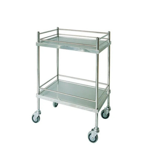 Stainless Steel Surgical Instrument Trolley